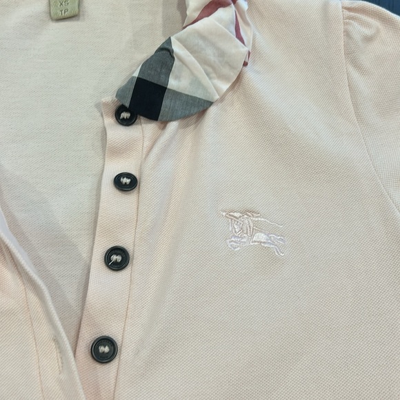 Pink Burberry Polo XS - Picture 3 of 3
